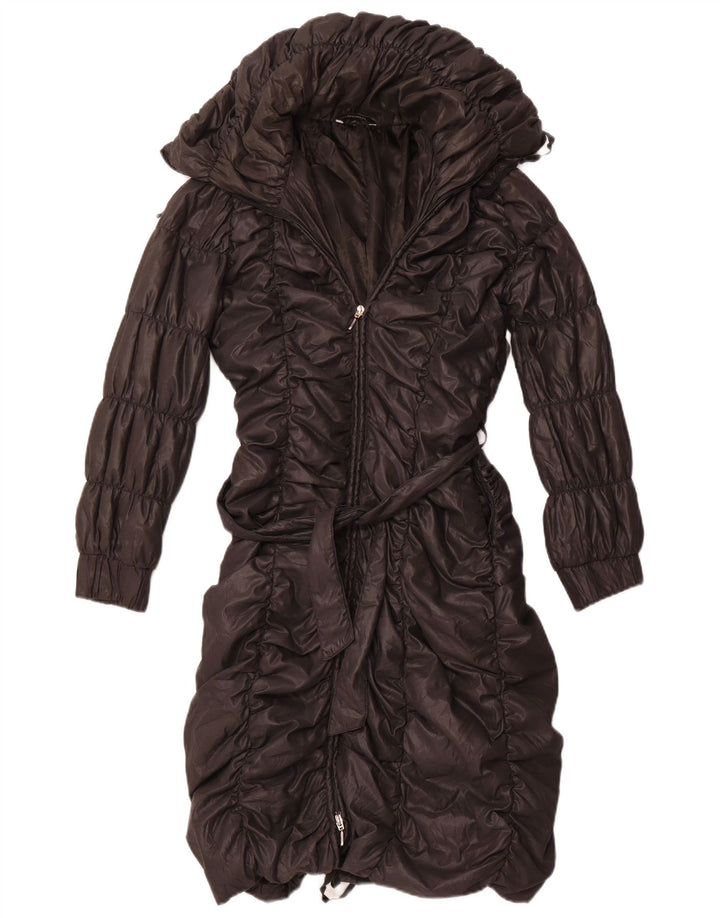 Casaco acolchoado feminino Stefanel IT 42 poliéster preto médio