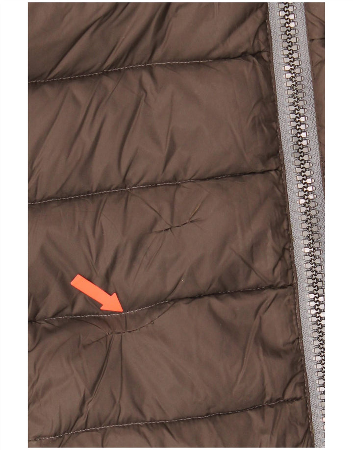 Jaqueta masculina acolchoada com capuz Colmar IT 44 XS Khaki Poliamida