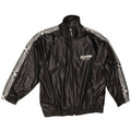 Campagnolo feminino gráfico oversized agasalho top jaqueta Reino Unido 10 pequeno preto