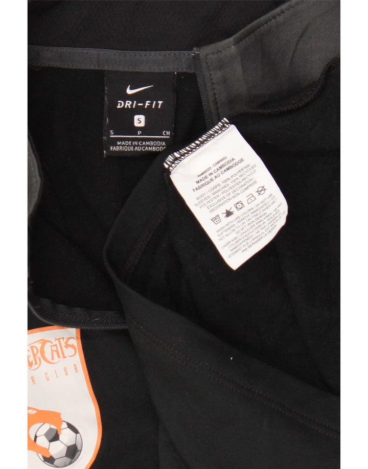 Nike Mens Graphic Pullover Treino Top Pequeno Preto