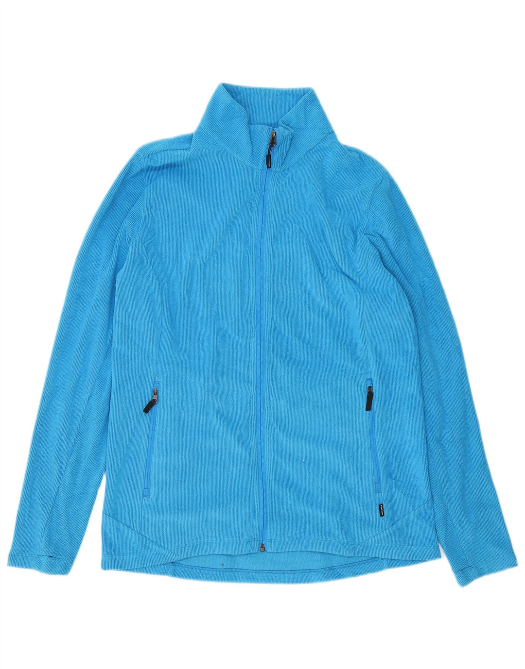 Jaqueta de lã masculina Rohan UK 38 poliéster azul médio