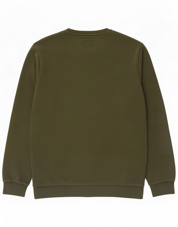 Refrigiwear moletom gráfico masculino jumper 2XL algodão cáqui