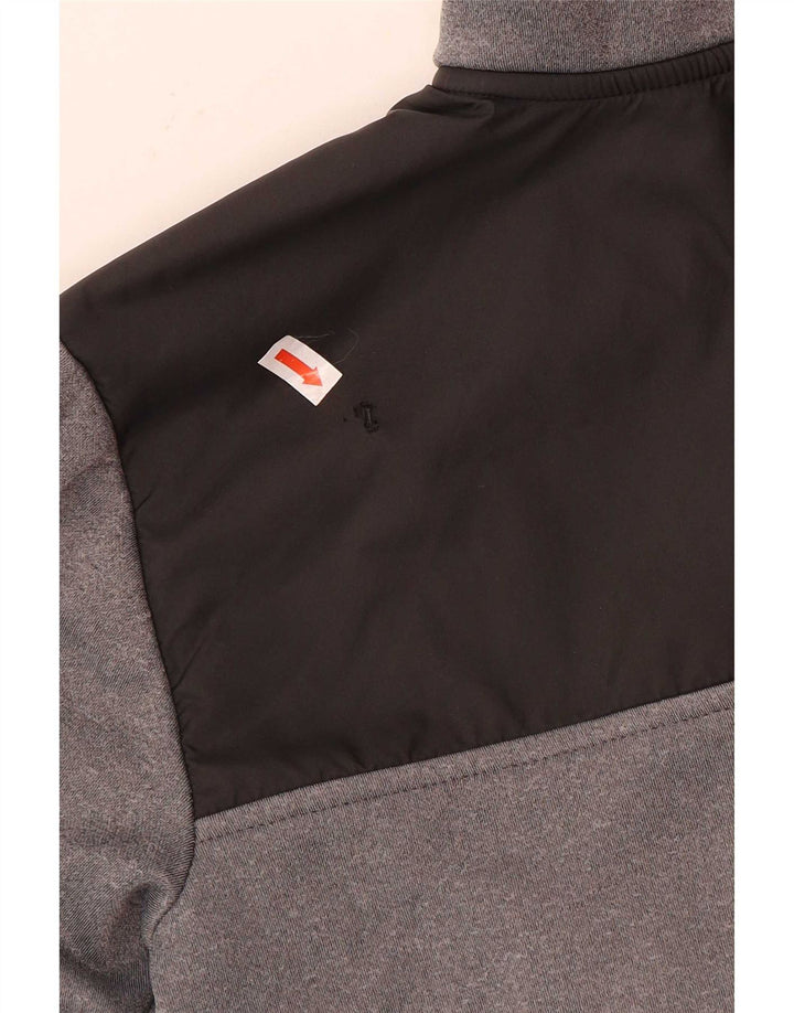 Moletom The North Face Boys 9-10 anos cinza médio Colourblock