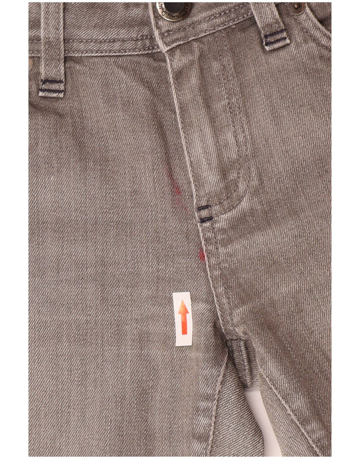 Jeans skinny feminino Massimo Dutti W28 L33 algodão cinza