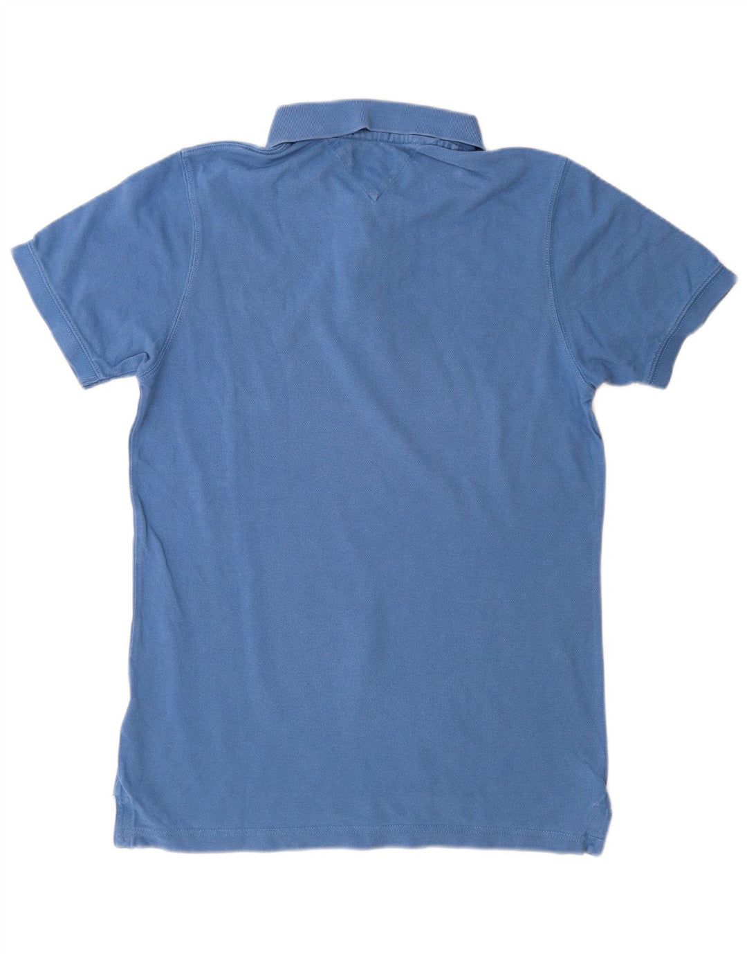 Camisa polo masculina Tommy Hilfiger grande algodão azul