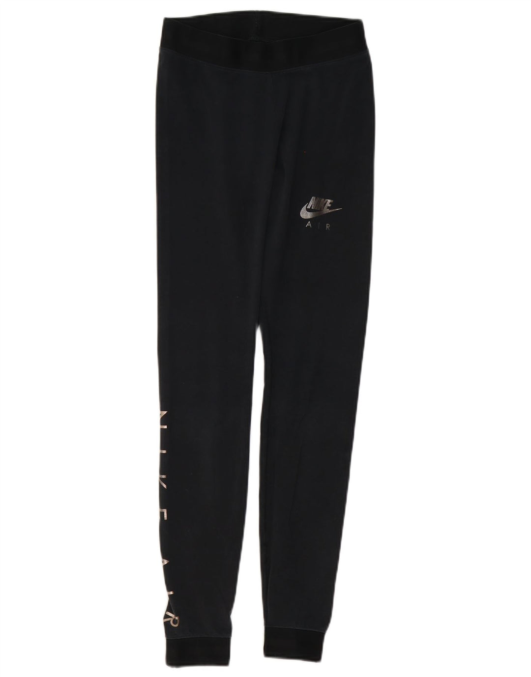 Leggings Nike Femininas Graphic UK 10 Pequenas Pretas Colorblock