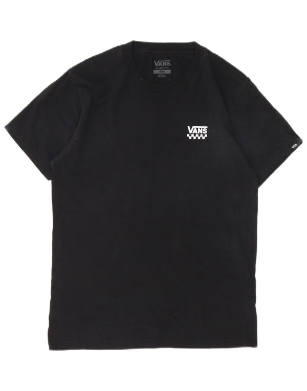 Camiseta Vans Masculina Classic Fit Top Pequeno Algodão Preto