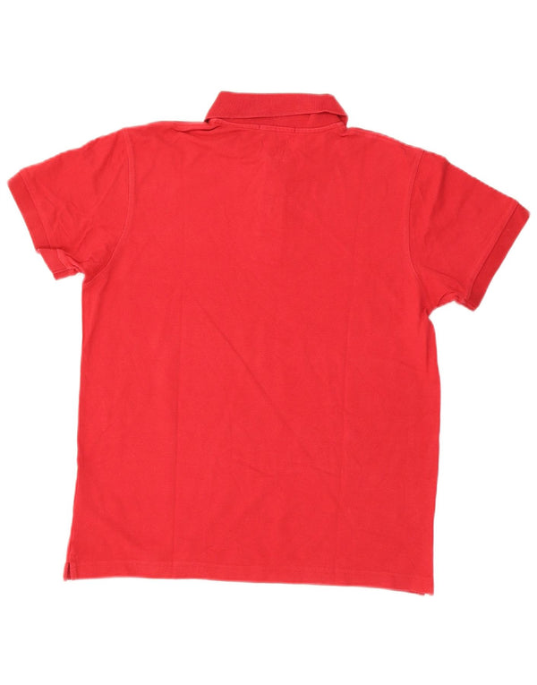 Camisa polo masculina Marlboro Classics Slim Fit vermelha média