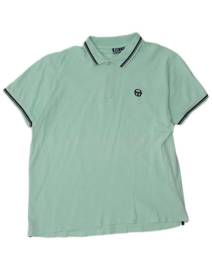 Camisa polo masculina Sergio Tacchini verde médio