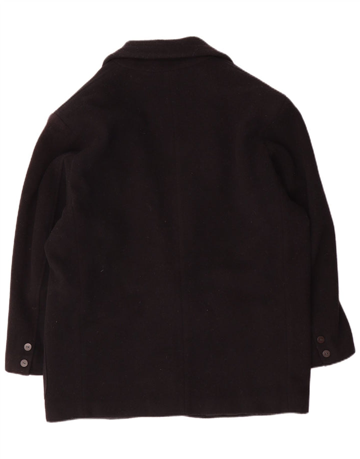 Jaqueta Blazer Oversized Feminina Benetton com 2 Botões IT 42 Médio Azul Marinho