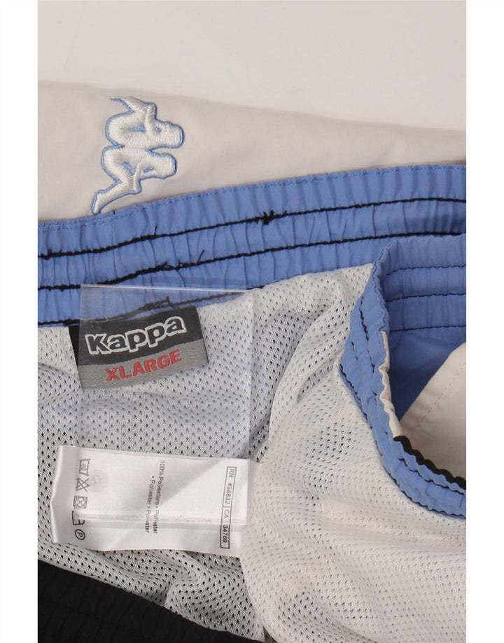 KAPPA Mens Sport Shorts XL Multicolorido Colourblock Poliéster