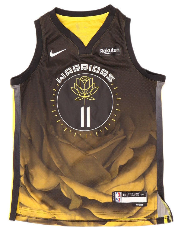 Colete gráfico Nike Boys Golden State Warriors Top 10-11 anos médio preto