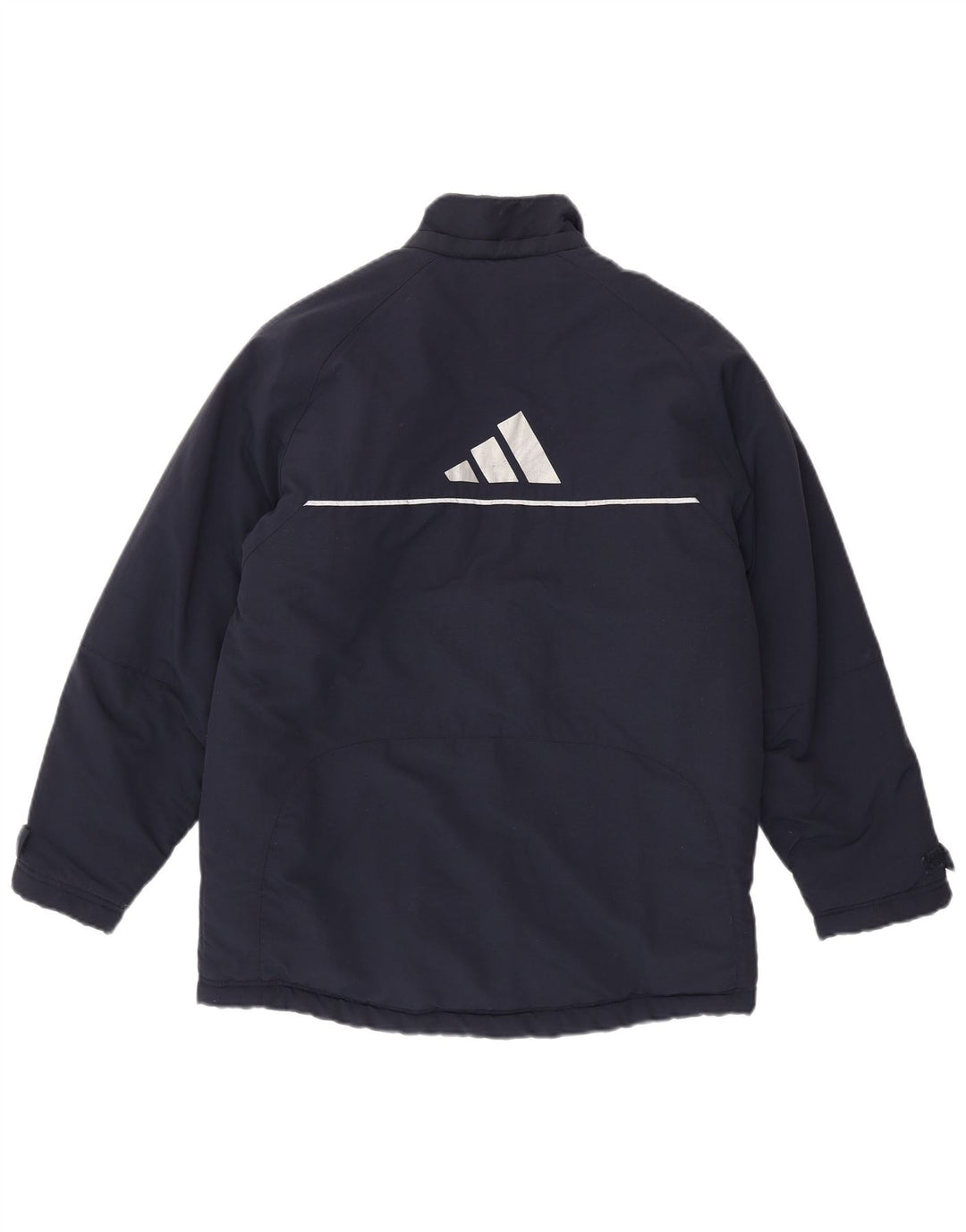 Jaqueta corta-vento Adidas Boys Graphic 13-14 anos azul marinho poliamida