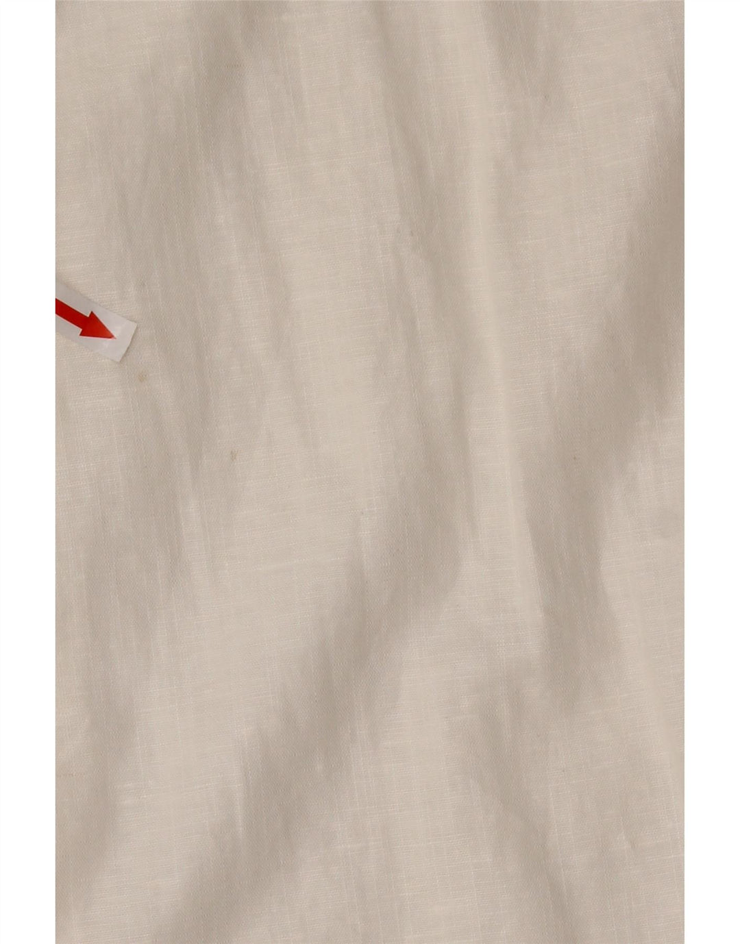 Camisa masculina de manga curta TED BAKER tamanho 5 XL linho branco