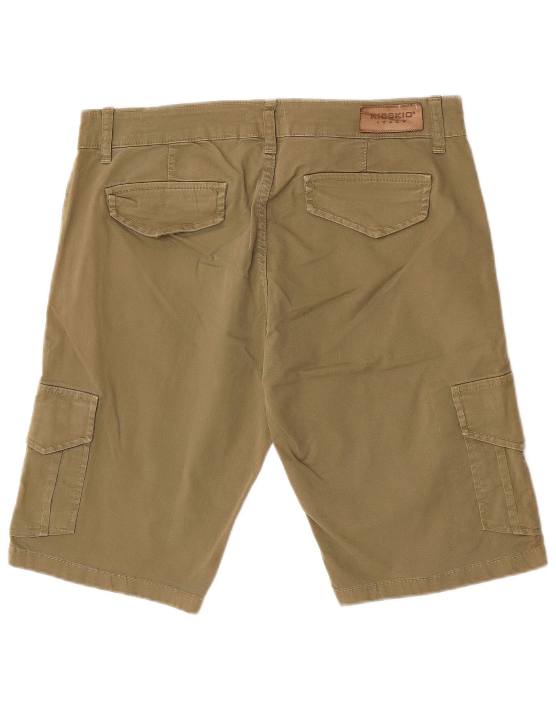 Shorts cargo masculino Risskio W34 grande cáqui