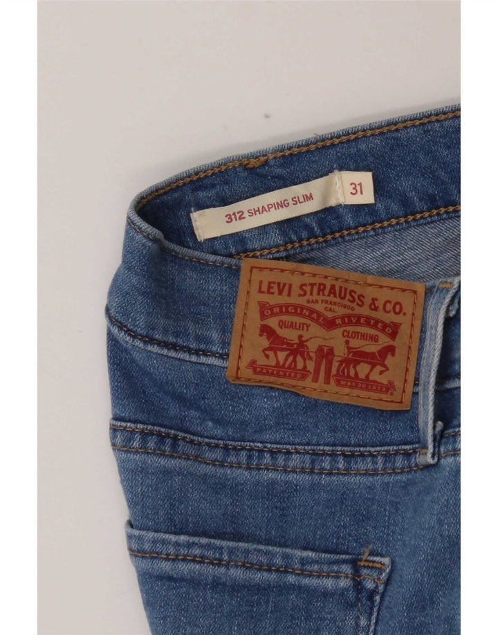 Calça jeans feminina Levi's 312 Shaping Slim W31 L29 Azul
