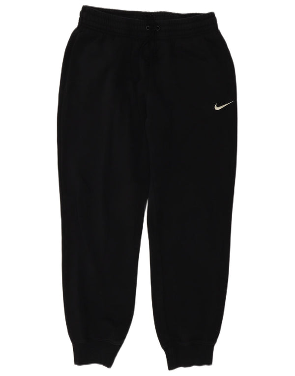 Calça de treino feminina Nike Joggers UK 14 médio preto algodão