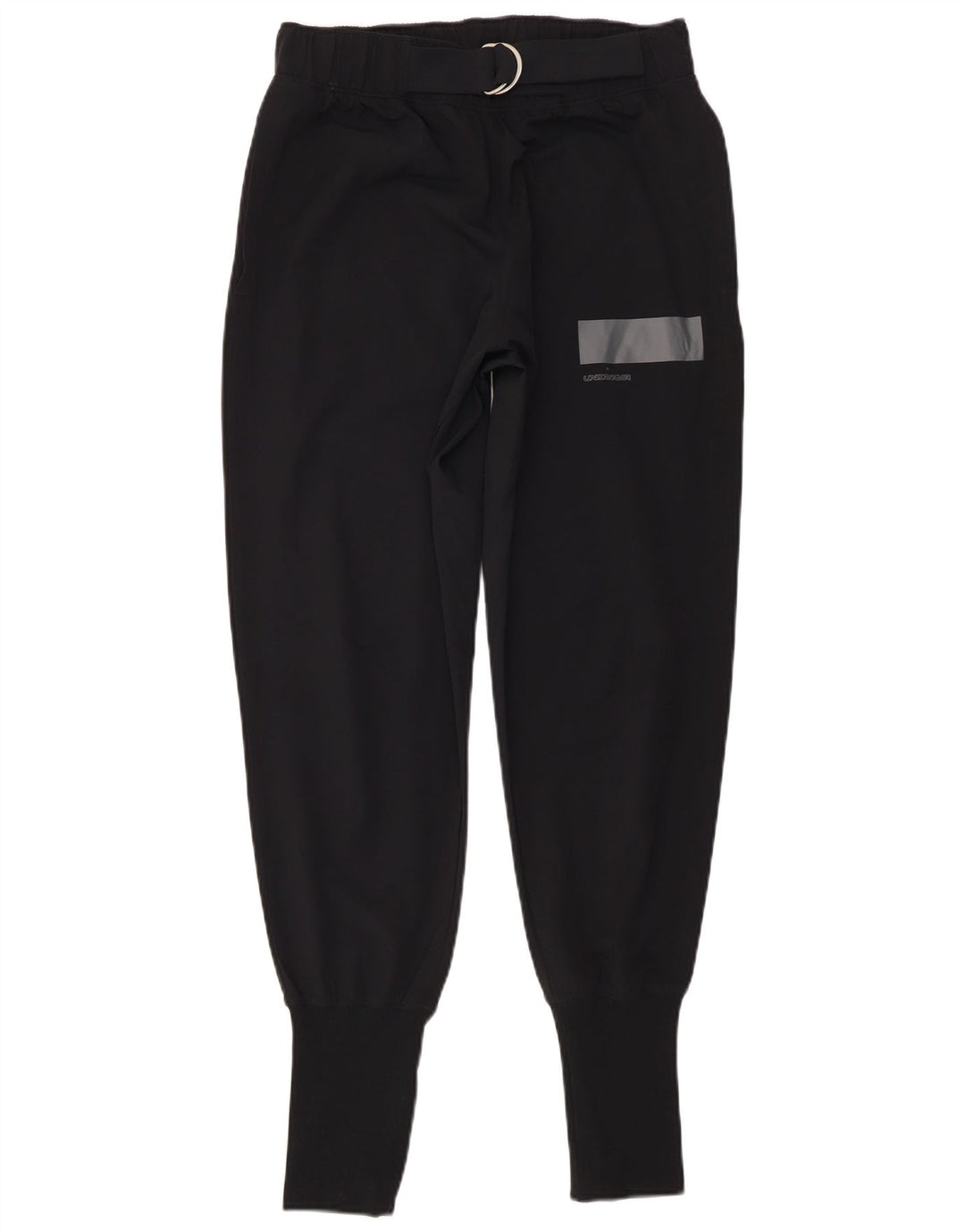 Under Armour Mens Joggers Calça Casual Médio W30 L30 Poliéster Preto
