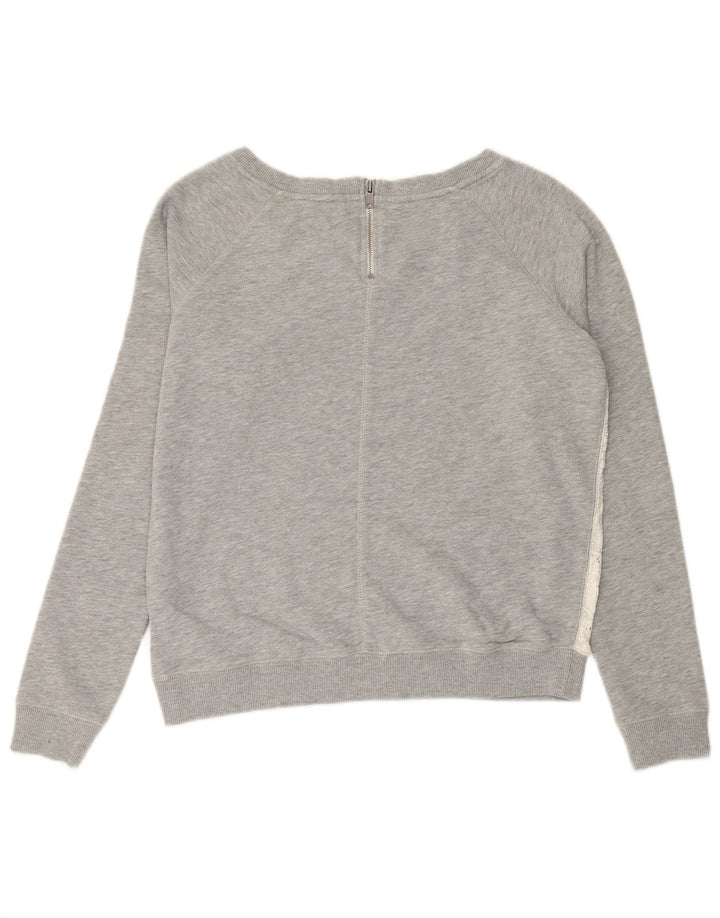 Suéter feminino TOMMY HILFIGER UK 18 XL cinza colorblock algodão
