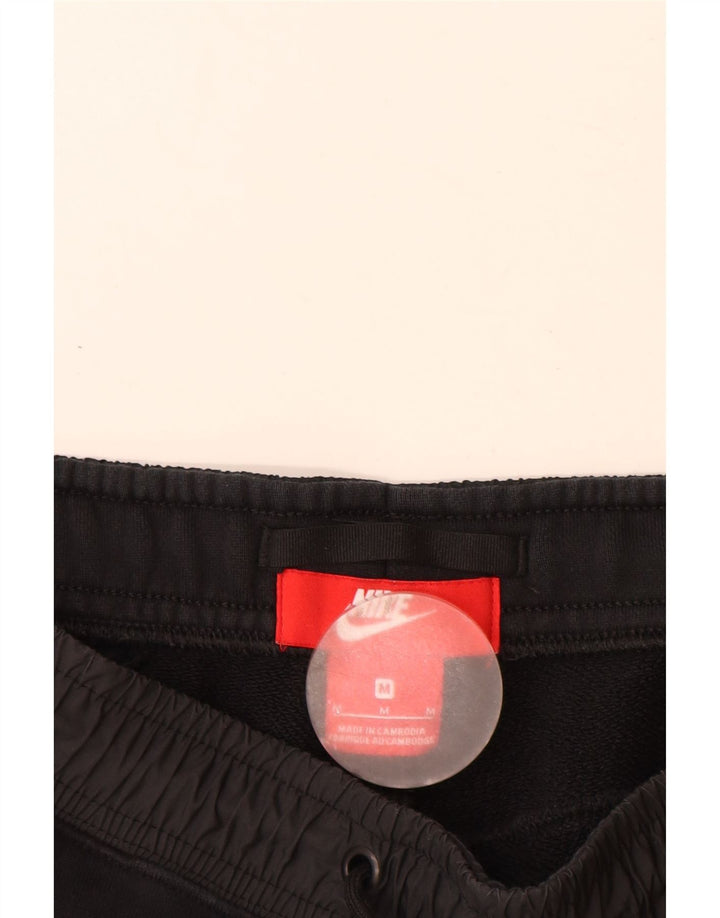 Nike Mens Treino Calças Joggers Médio Algodão Preto