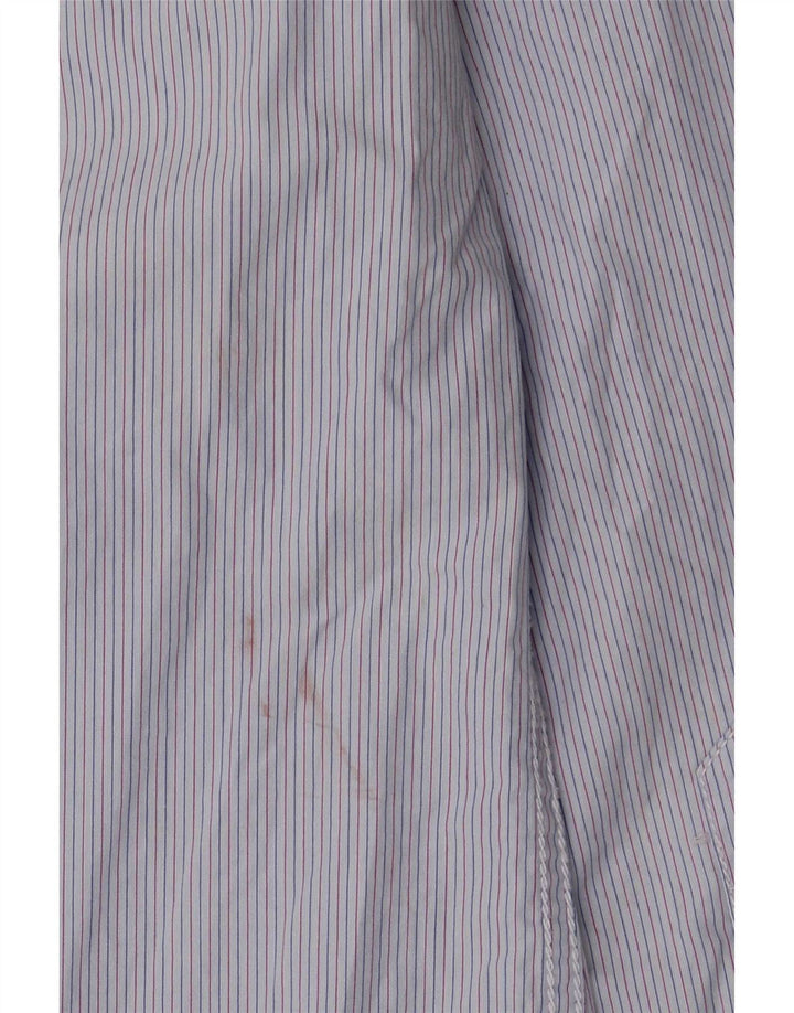 Camisa masculina Tommy Hilfiger pequena listra azul