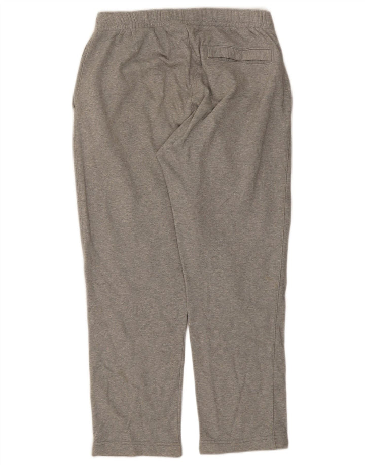 Calça de treino masculina Nike grande algodão manchado cinza