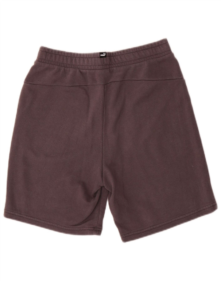 Shorts esportivos Puma meninos 13-14 anos cinza algodão