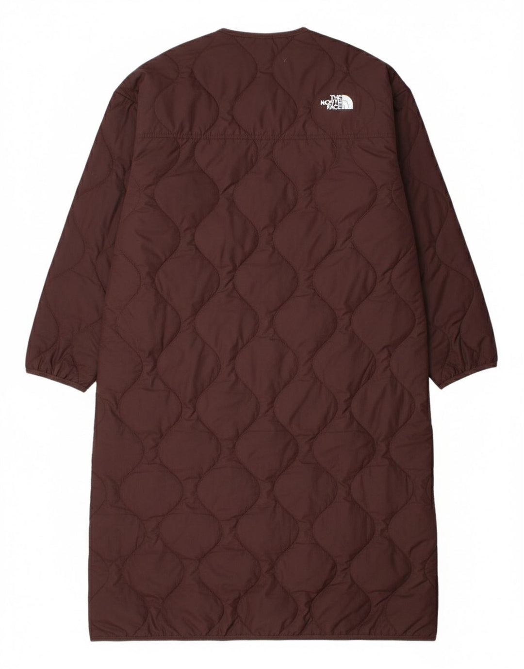Sobretudo acolchoado oversized feminino The North Face UK 14 marrom médio