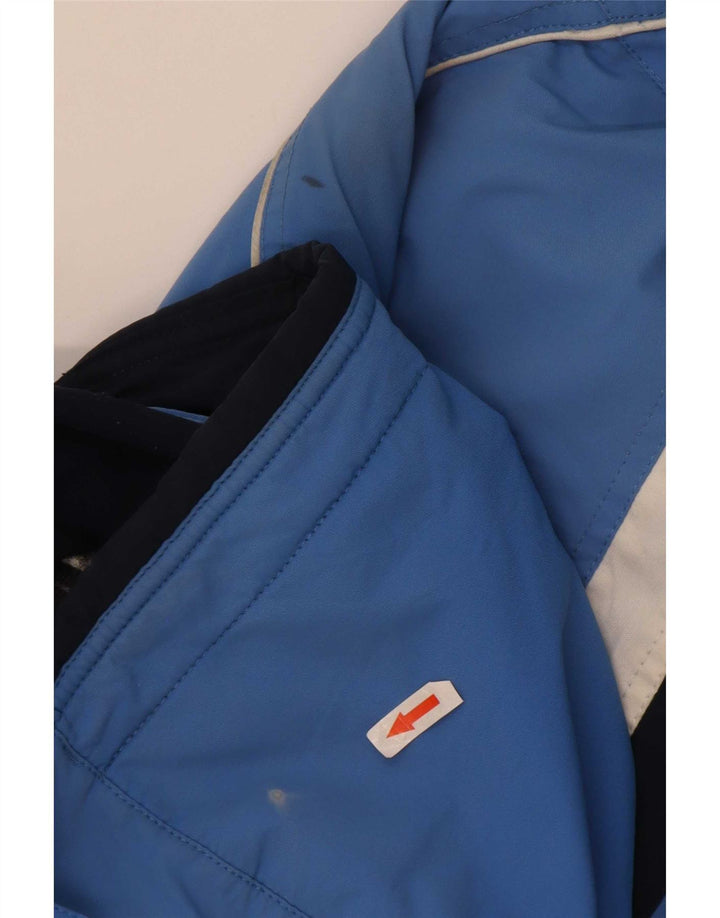 Jaqueta de esqui masculina com capuz Aesse IT 52 XL azul Colourblock poliamida
