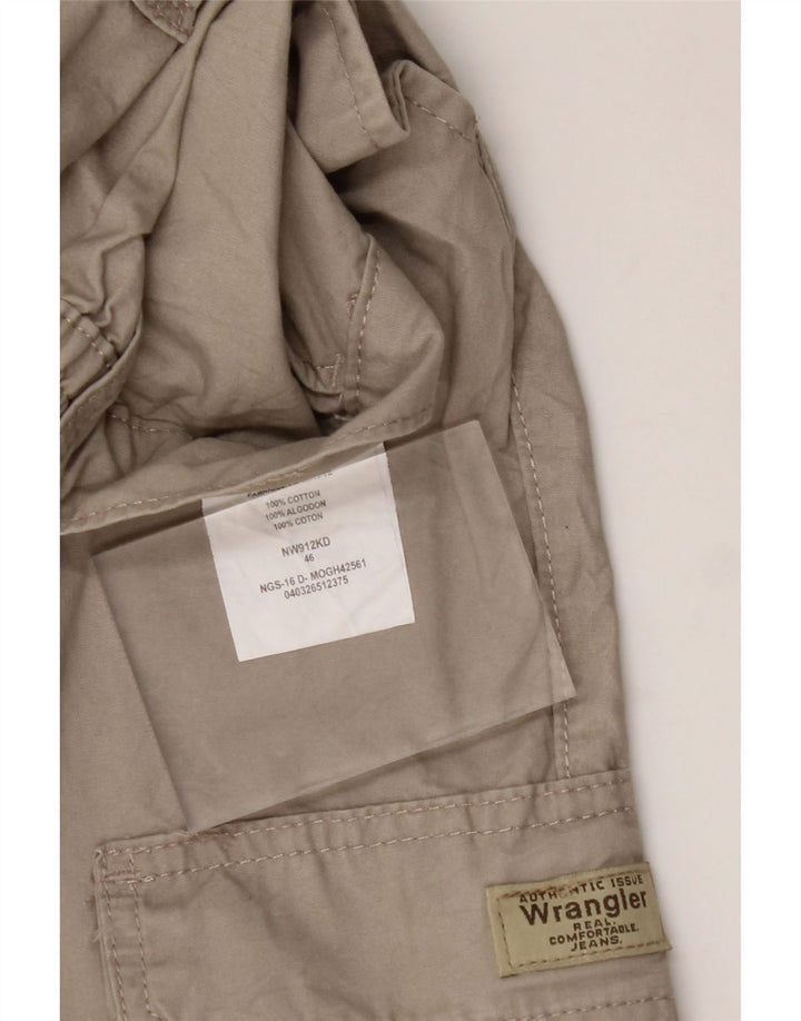 Shorts cargo masculino WRANGLER W46 3XL algodão bege