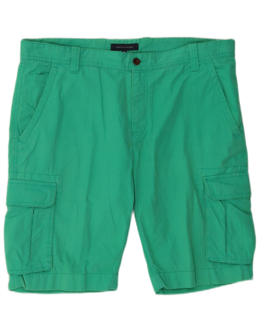 Shorts cargo masculino TOMMY HILFIGER W38 XL algodão verde