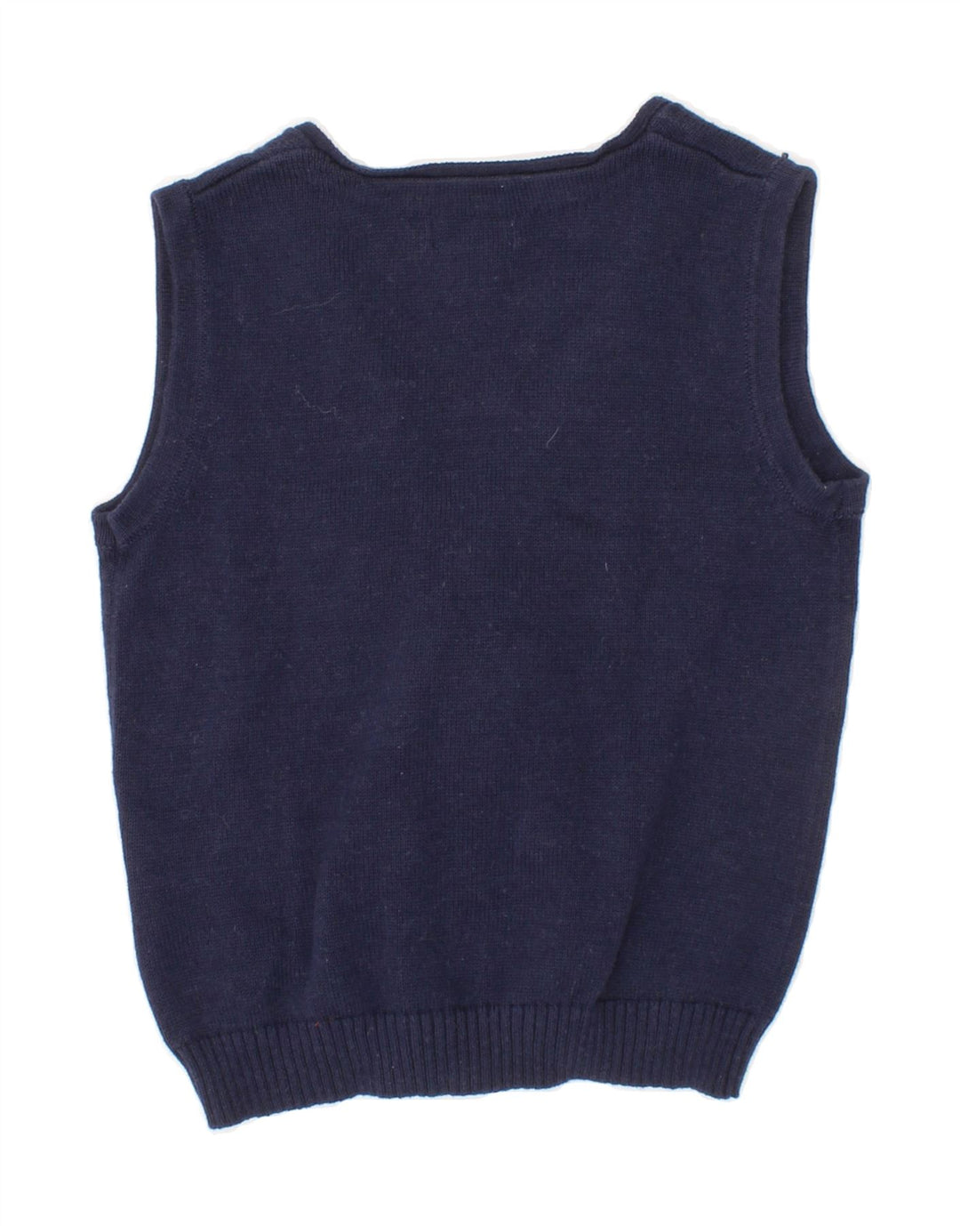 BRUMS Baby Boys Sleeveless Cardigan Sweater 6-9 Months Navy Blue Vintage Brums and Second-Hand Brums from Messina Hembry 