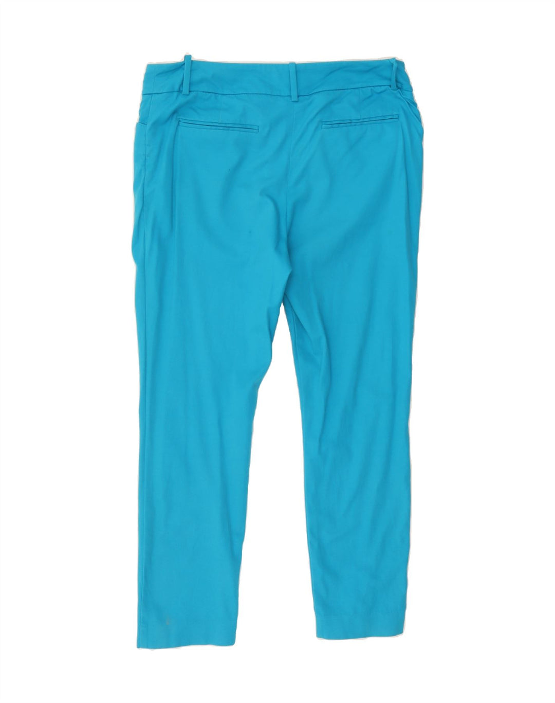 MOSSIMO Womens Slim Casual Trousers US 12 Large W34 L27 Blue Cotton Vintage Mossimo and Second-Hand Mossimo from Messina Hembry 