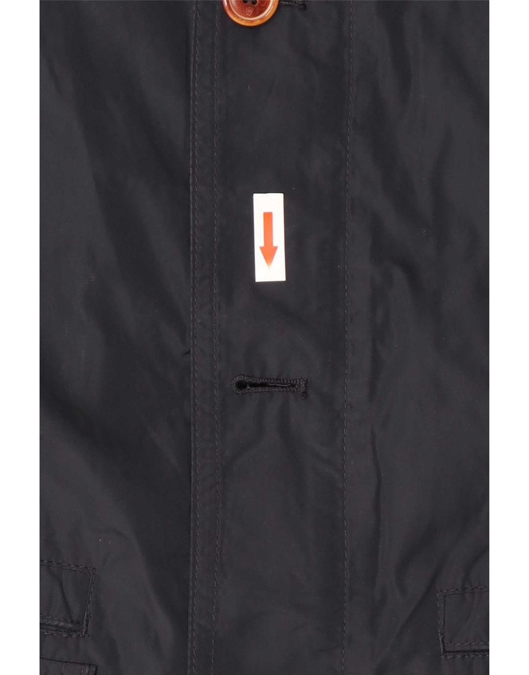 Jaqueta utilitária masculina Massimo Dutti UK 40 grande poliéster azul marinho