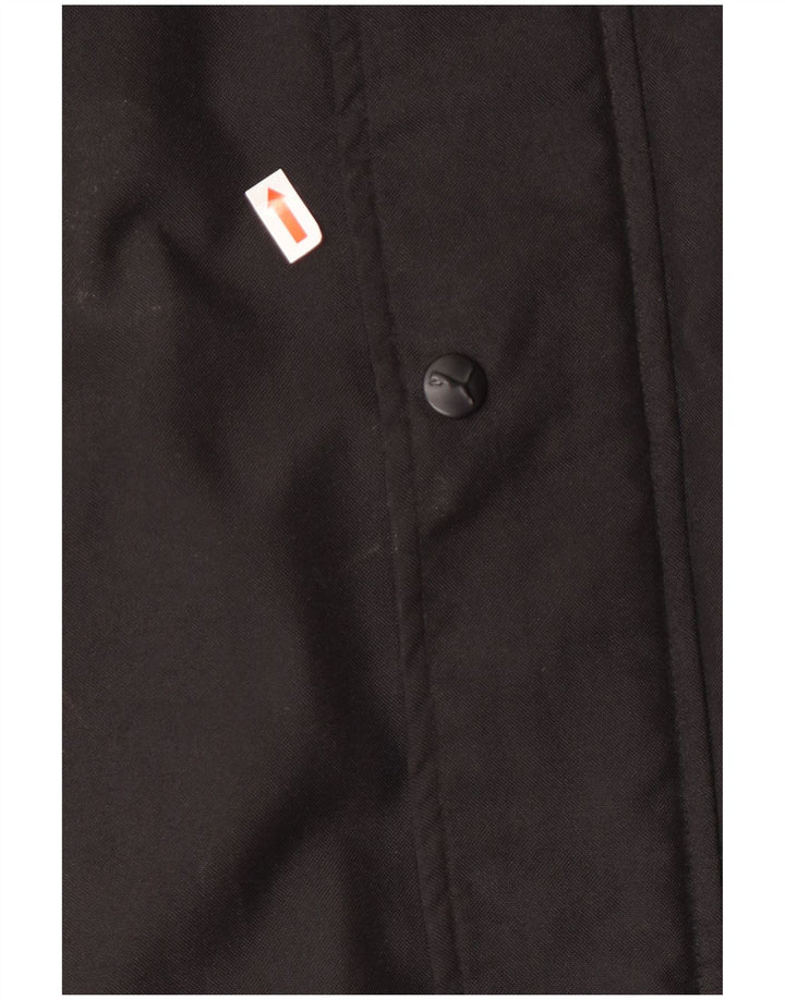 Casaco acolchoado masculino Puma UK 40 grande poliéster preto