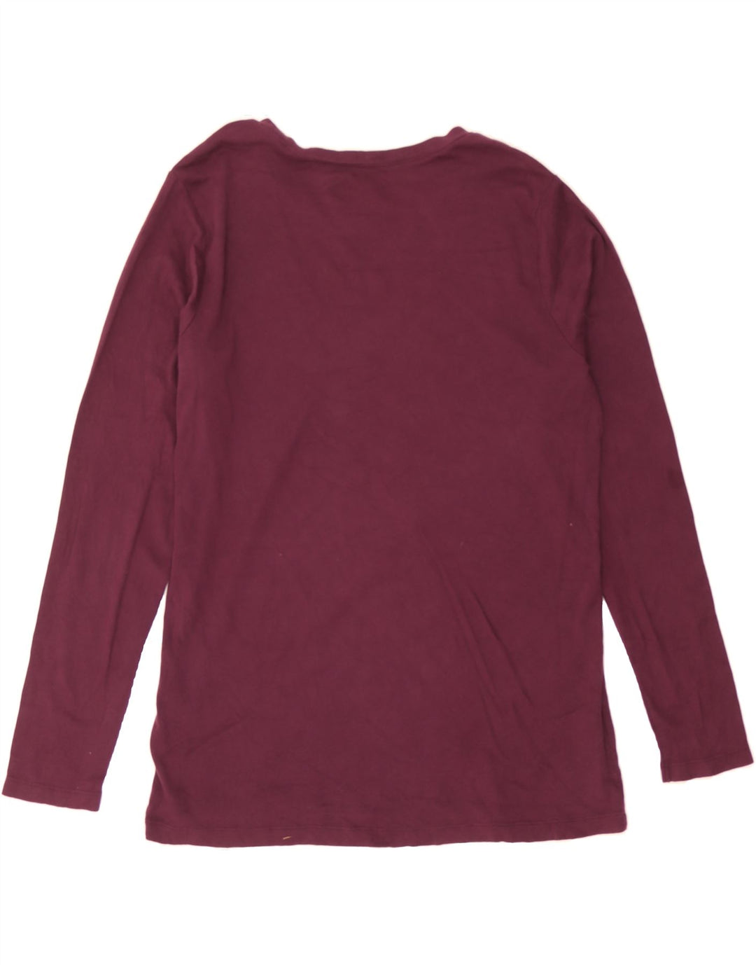 EDDIE BAUER Womens Top Long Sleeve UK 20 2XL Burgundy Cotton Vintage Eddie Bauer and Second-Hand Eddie Bauer from Messina Hembry 