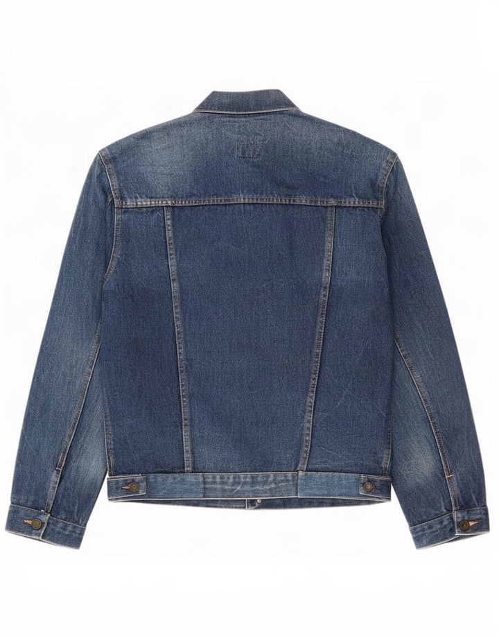 Jaqueta jeans masculina Carrera UK 40 grande algodão azul