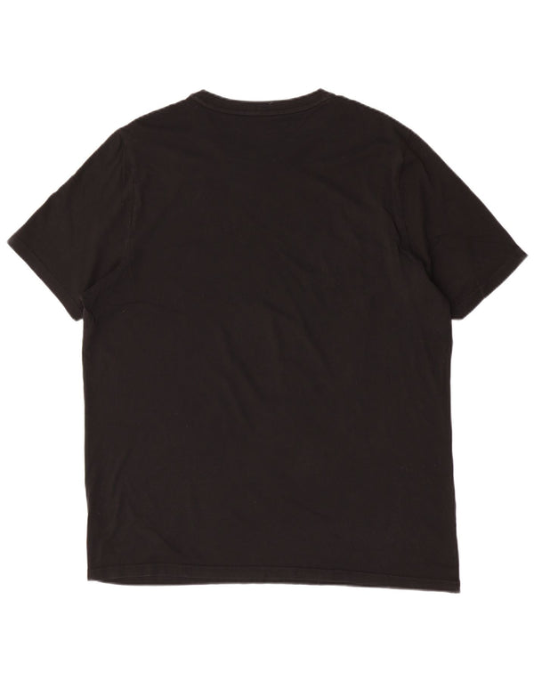 Puma Mens Graphic T-Shirt Top XL Black