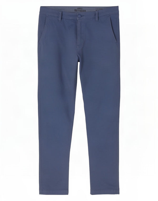 Calça Chino Masculina Slim Tapered Levi's W33 L32 Azul Algodão