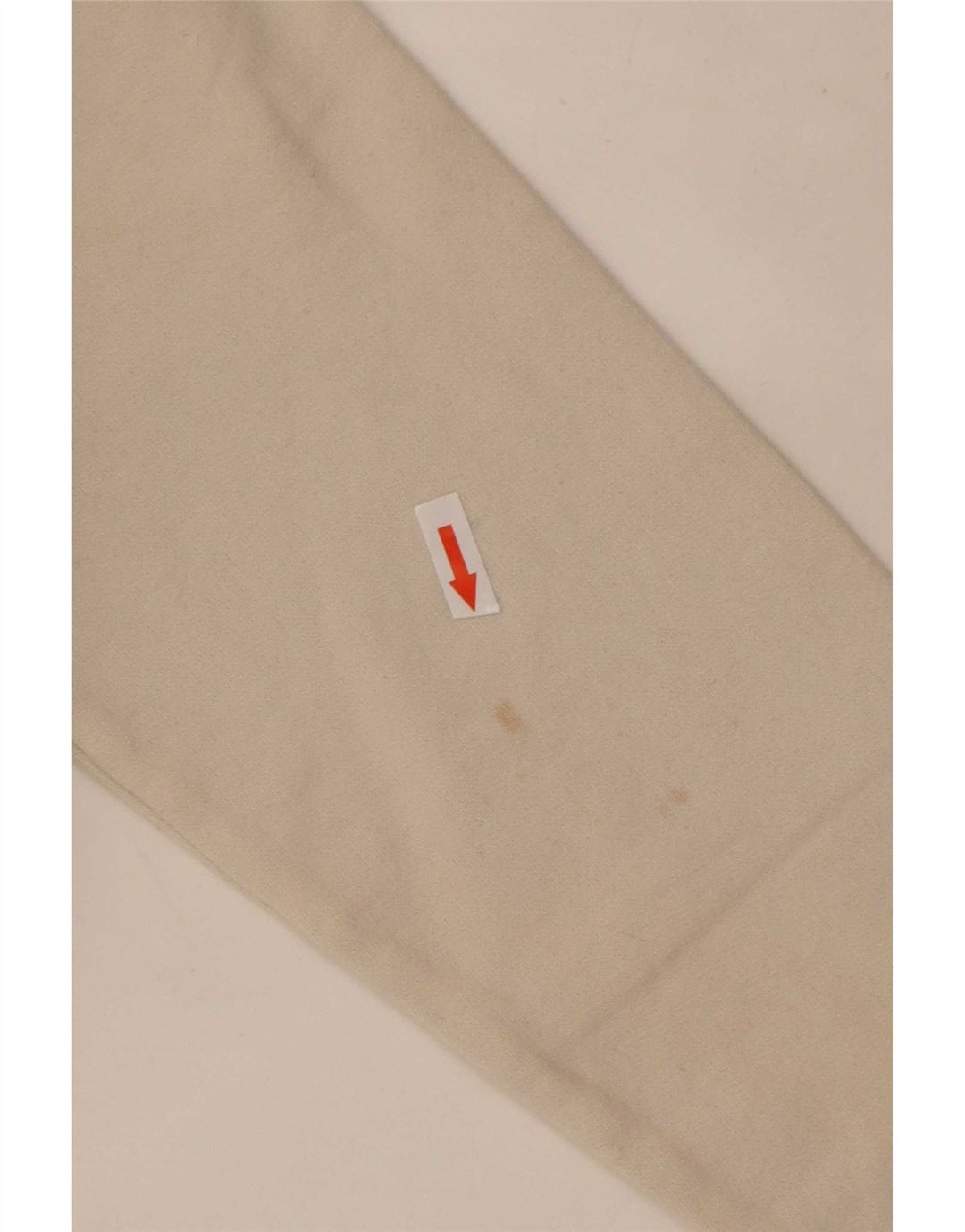 Calvin Klein Jeans Suéter Crop Feminino Reino Unido 10 Pequeno Branco