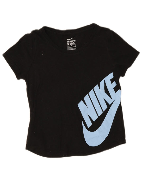 Camiseta Nike Boys Athletic Cut Graphic Top 10-11 Anos Preto Poliéster