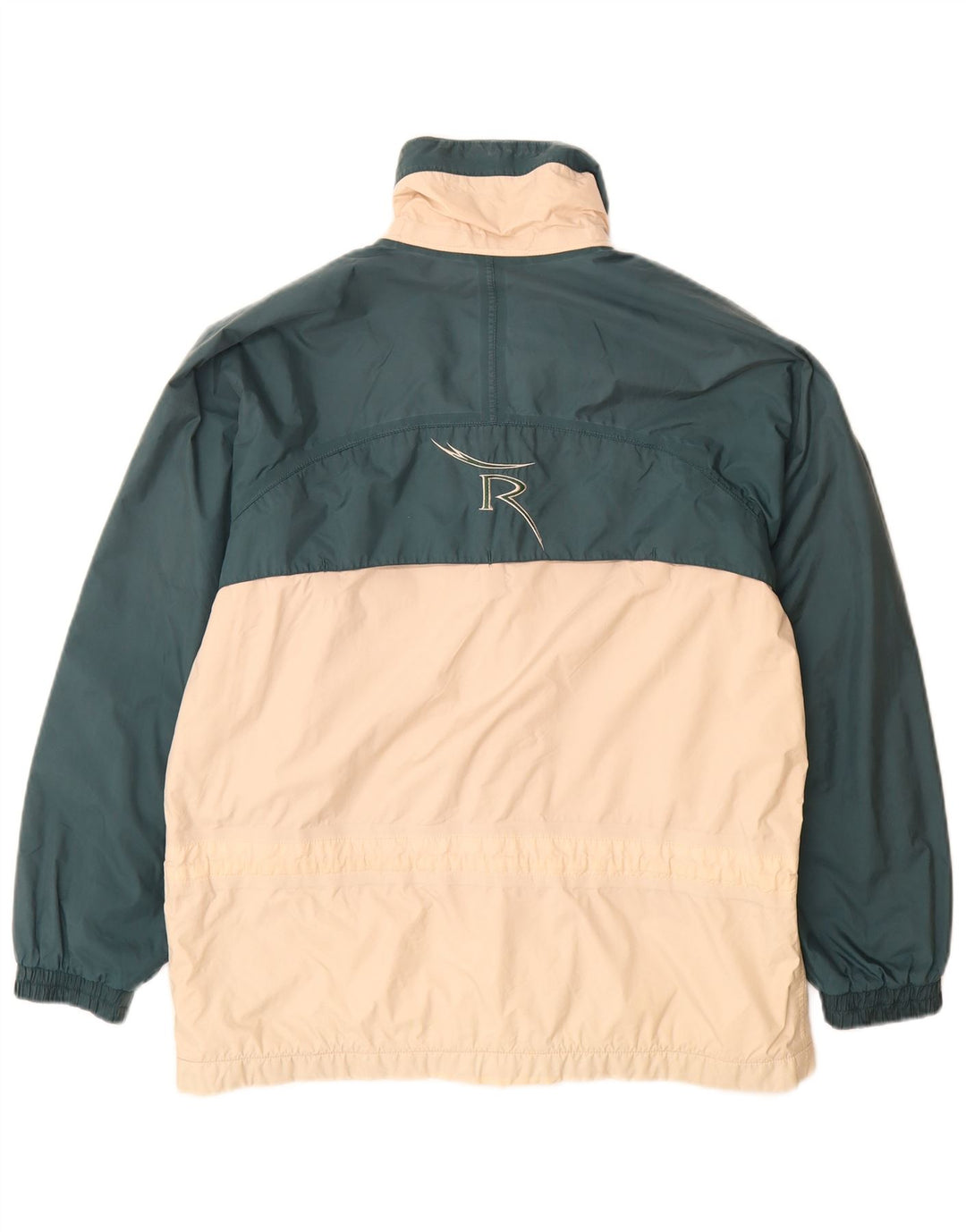 Jaqueta corta-vento masculina Chervo Graphic UK 36 pequeno bloco colorido verde