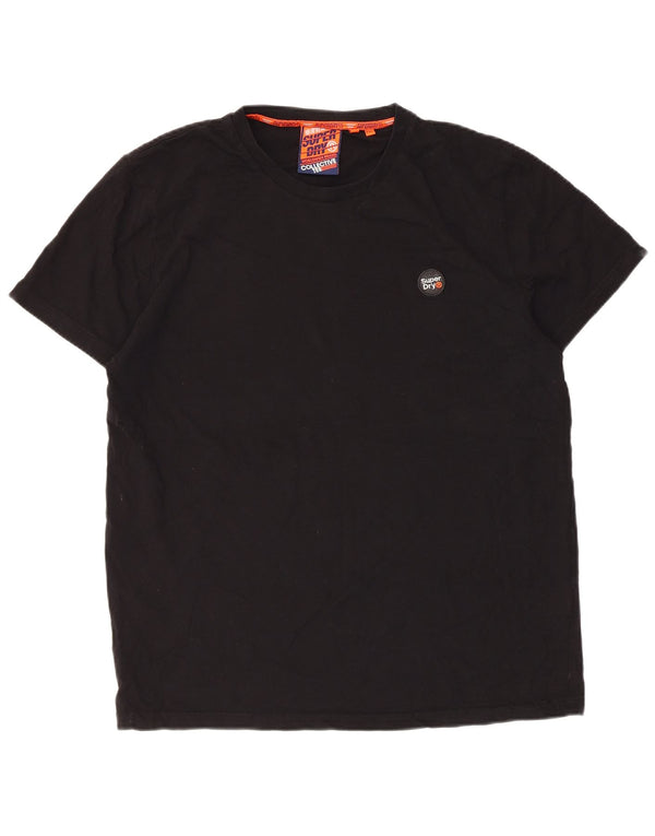 Camiseta masculina Superdry Top 2XL algodão preto
