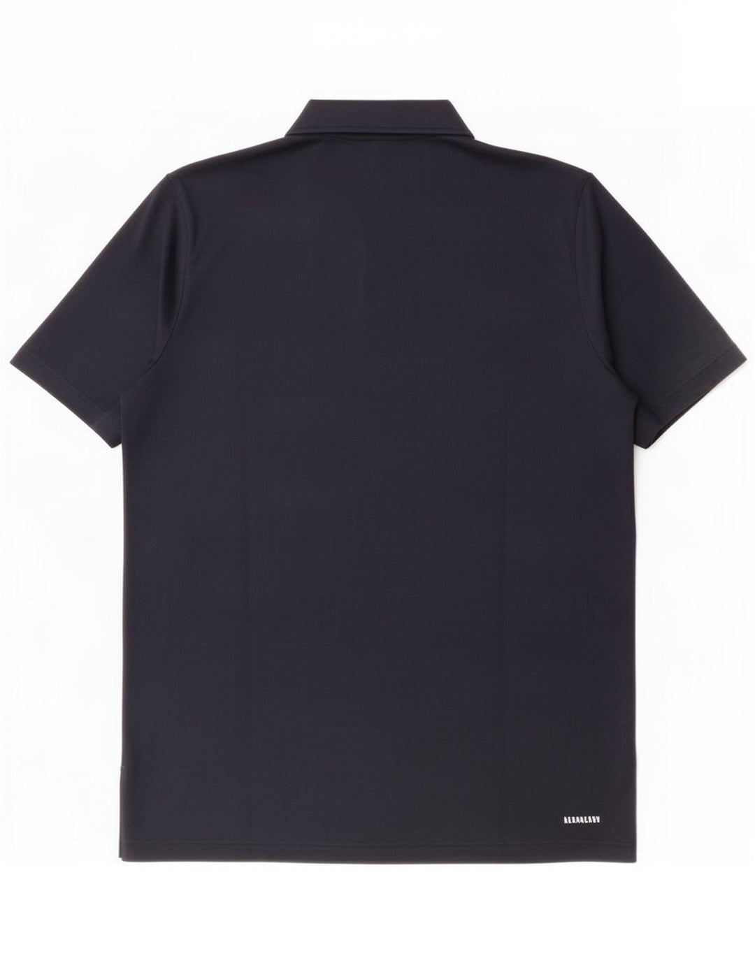 Camisa polo masculina Adidas grande poliéster azul marinho