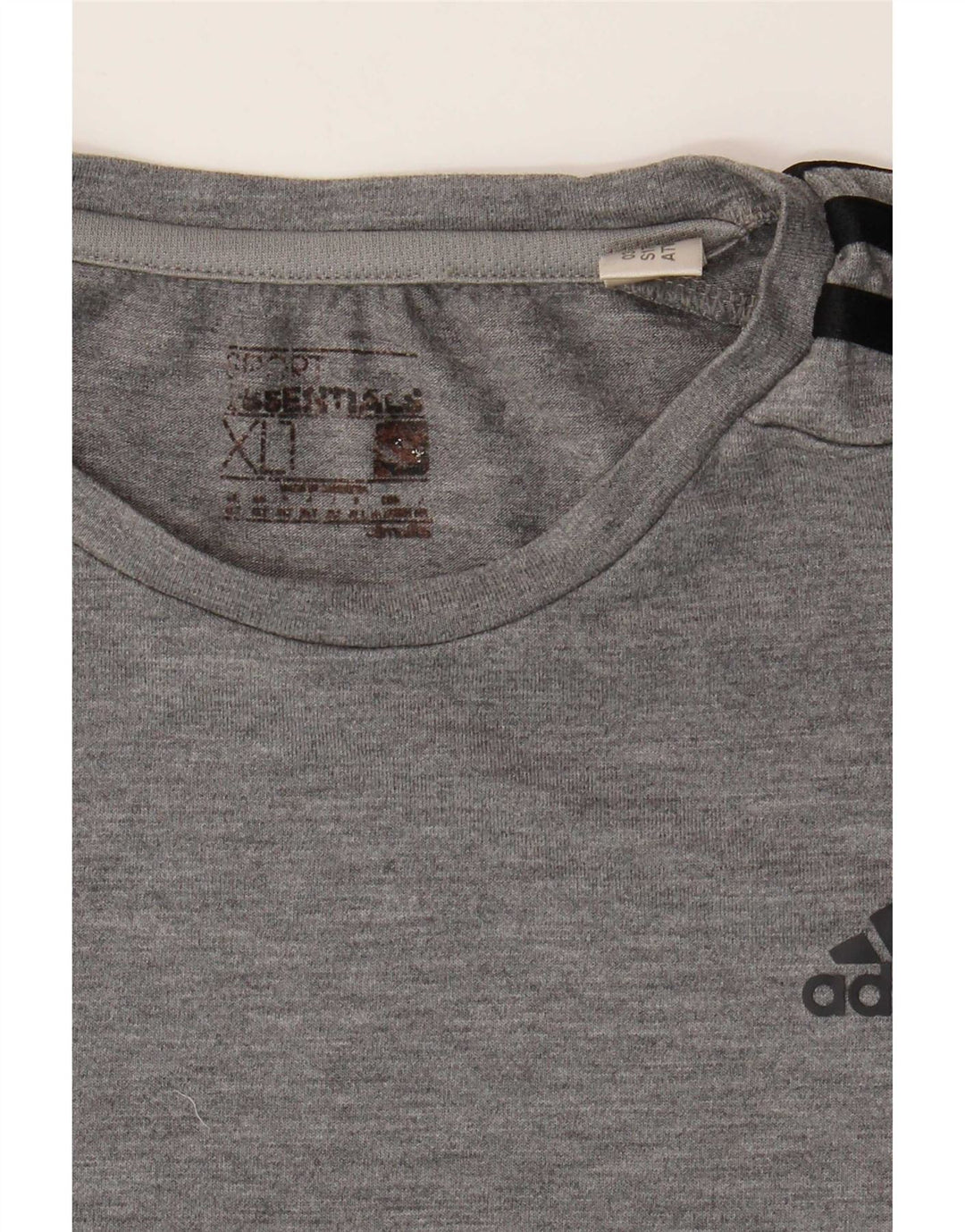 Camiseta Adidas Masculina Climalite Top XL Cinza