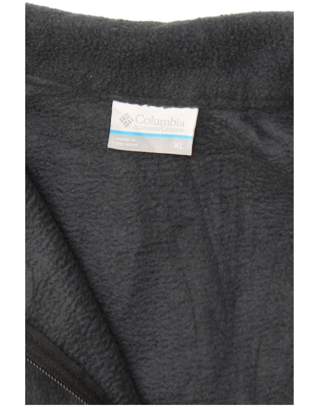 Colete de lã feminino COLUMBIA UK 18 XL poliéster preto