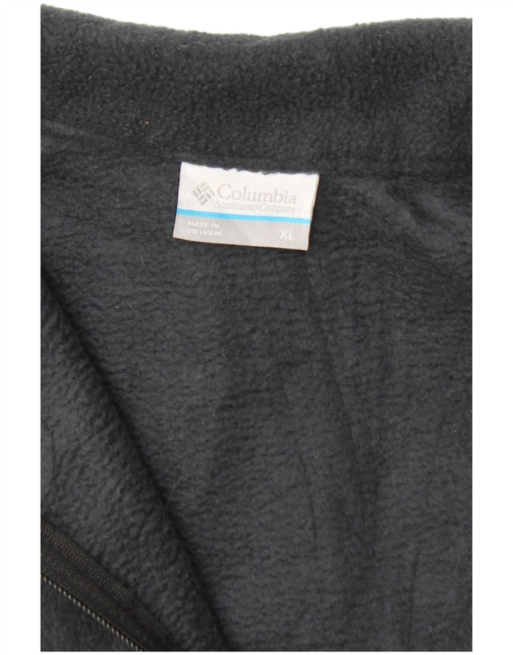 Colete de lã feminino COLUMBIA UK 18 XL poliéster preto