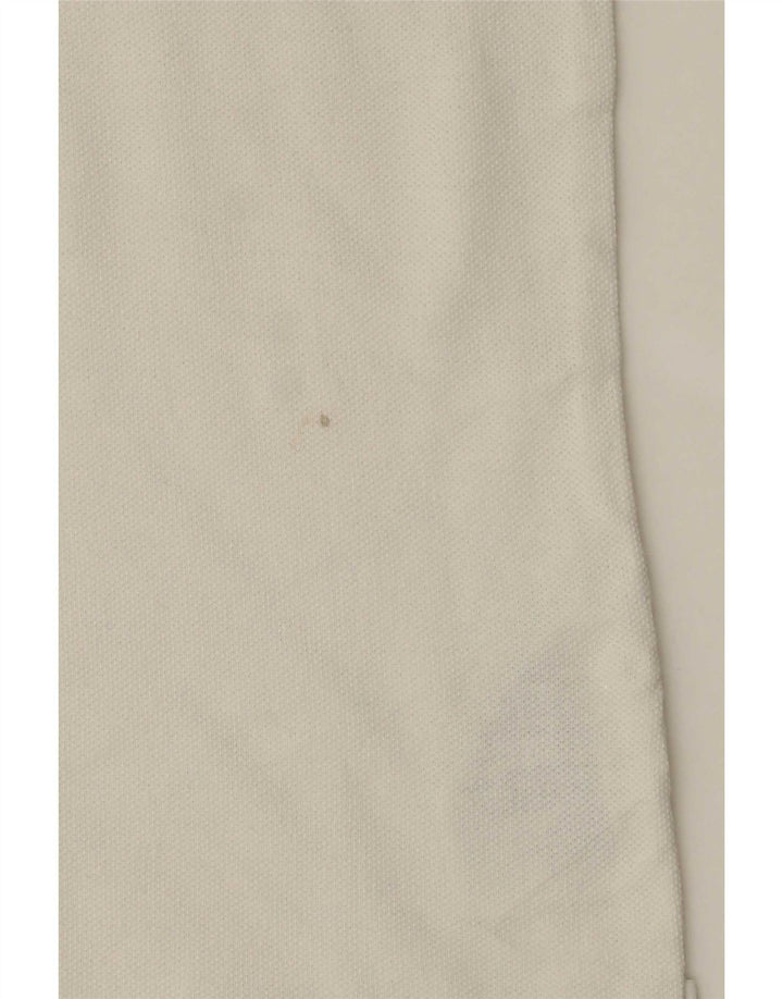 Camisa polo masculina Gap grande algodão branco