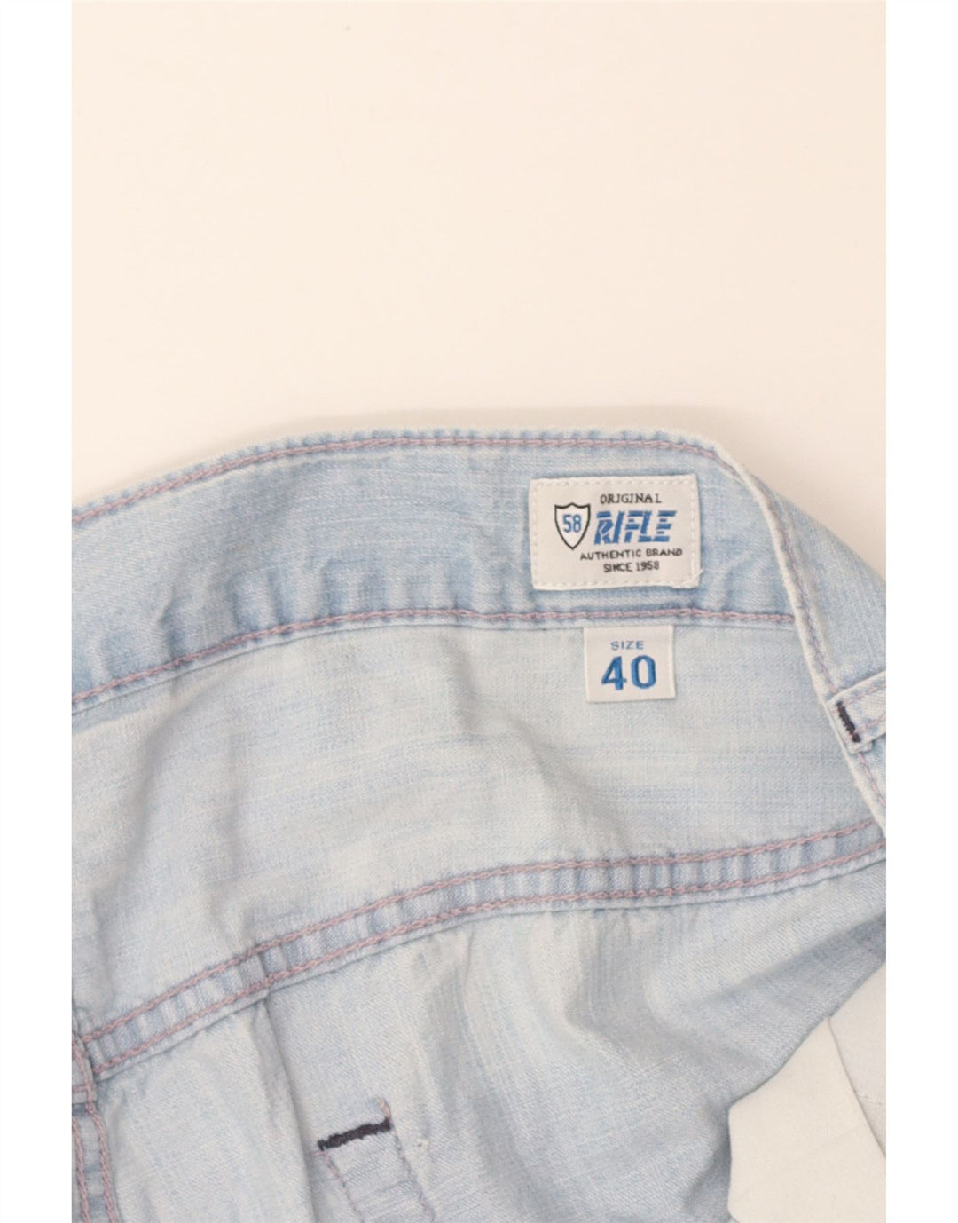 Shorts jeans masculino RIFLE W40 XL azul