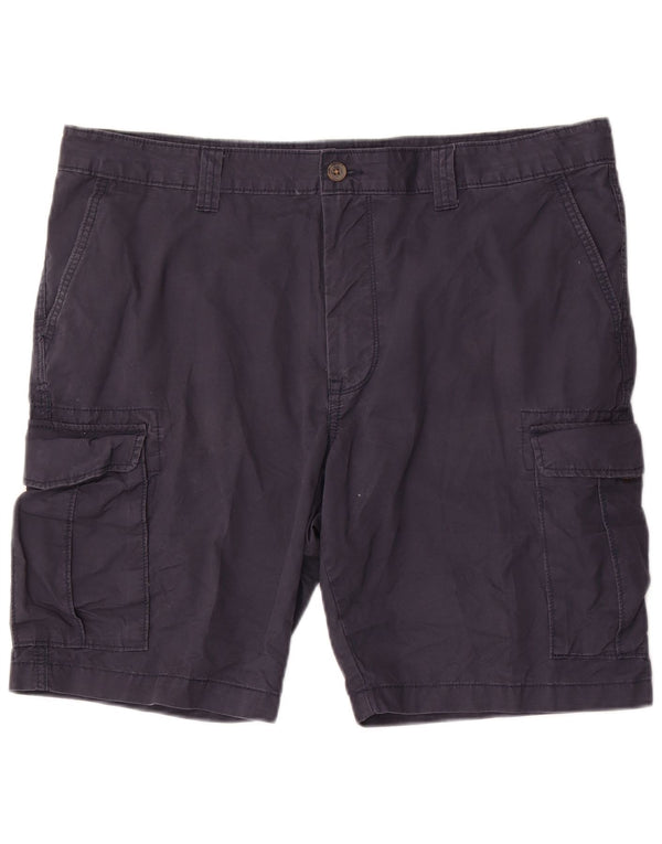 Shorts cargo masculino Marks & Spencer W40 XL azul marinho algodão